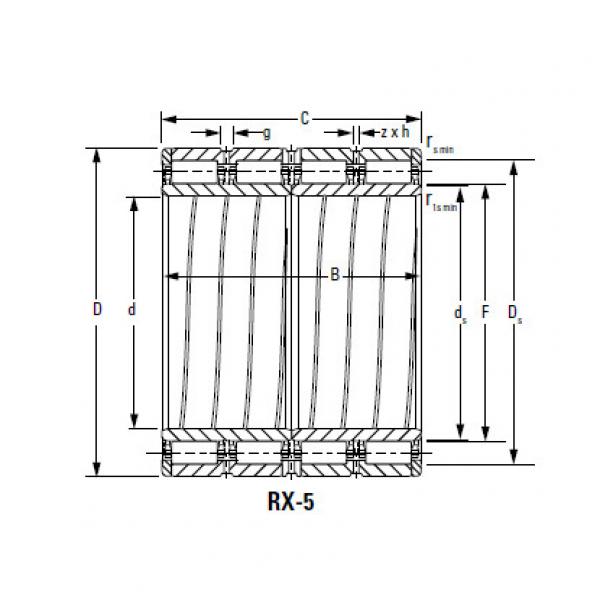 Four-Row Cylindrical Roller Bearings 200RYL1567 RY-6 #1 image