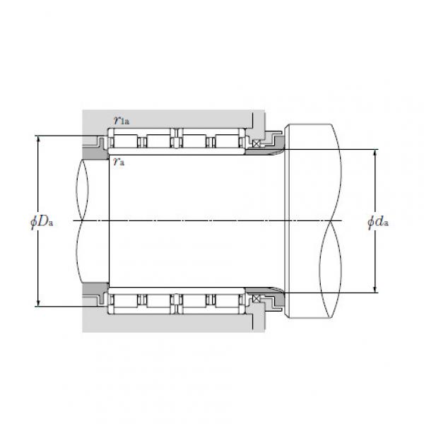 Four Row Cylindrical Roller Bearings NTN 4R10006 #4 image