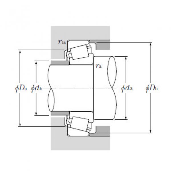 Single Row Tapered Roller Bearings NTN T-M244249/M244210 #2 image