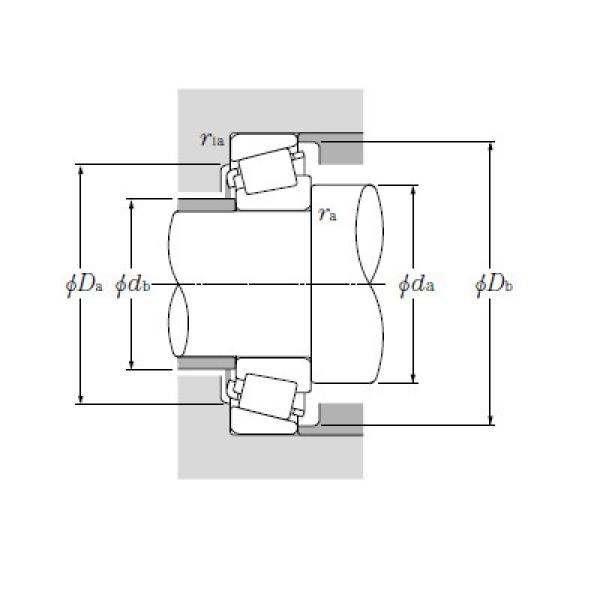 Single Row Tapered Roller Bearings NTN 32984 #1 image