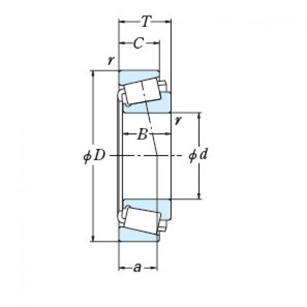 SINGLE ROW TAPERED ROLLER BEARINGS JAPAN BRAND 30232 #1 image