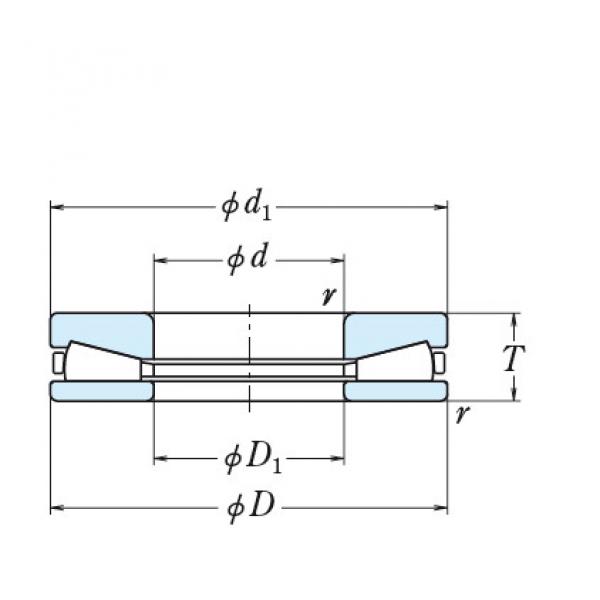 TAPERED ROLLER THRUST BEARINGS JAPAN 111TT2251 #1 image