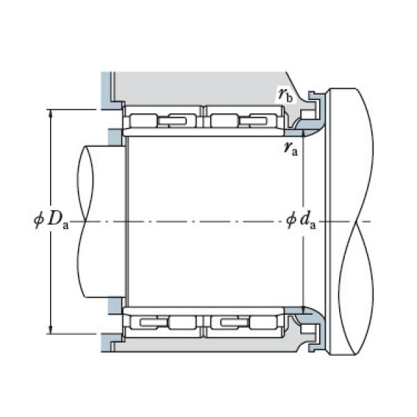 FOUR ROW CYLINDRICAL ROLLER BEARINGS NSK 100RV1401 #5 image