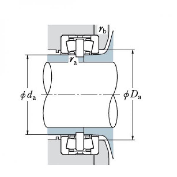 DOUBLE ROW TAPERED ROLLER BEARINGS JAPAN BRAND 180TFD4001 #2 image