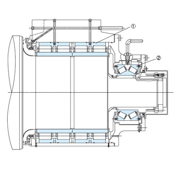 Roller Bearing Design 110RUBE1702PV #2 image