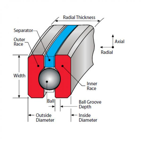 Thin Section Bearings Kaydon 39337001 #1 image