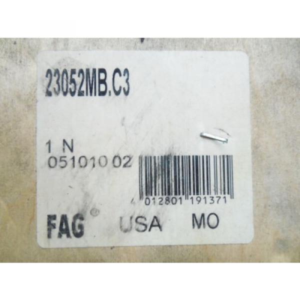 NEW FAG 23052MB.C3 Spherical Roller Bearing #5 image