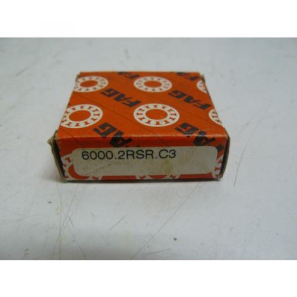 NEW FAG 6000.2RSR.C3 DEEP GROOVE BALL NTN JAPAN BEARING #3 image