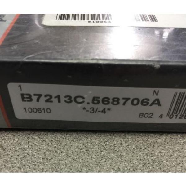 NEW FAG 120MM-OD SUPER PRECISION RADIAL BALL BEARING  B7213C.568706A #4 image