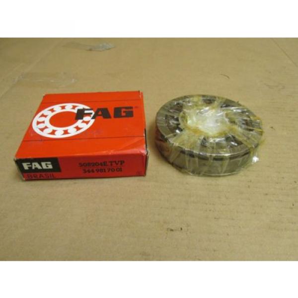 NIB FAG 508204E.TVP CYLINDRICAL ROLLER BEARING 508204 E TVP 45x100x25 mm #3 image