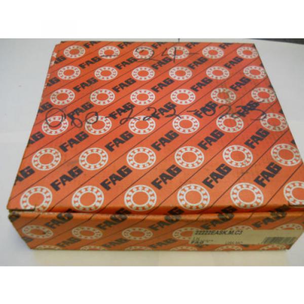 FAG SPHERICAL ROLLER BEARING 22222EASK-M-C3 *NEW IN BOX* #5 image