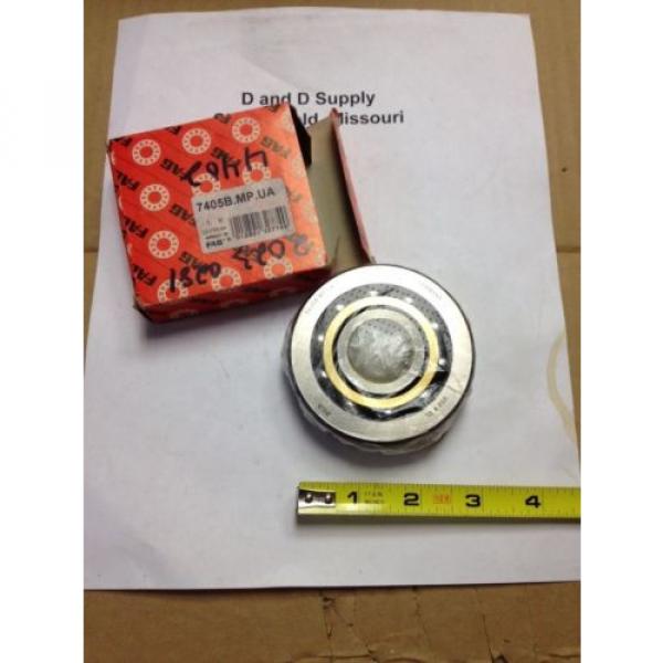 FAG Angular Contact Ball Bearing, 7405-B-MP-UA, New, Made In Germany #2 image