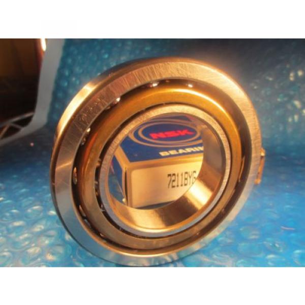 NSK  7211 BYG, 7211BYG, Angular Contact Ball Bearing,  (=2 FAG, NTN, SKF, ) #2 image