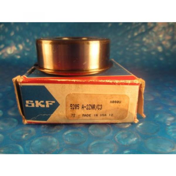 SKF 5205A 2Z NR, Double Row Bearing, (=2 Fafnir 5205KDDG, FAG, NSK, NTN) #4 image