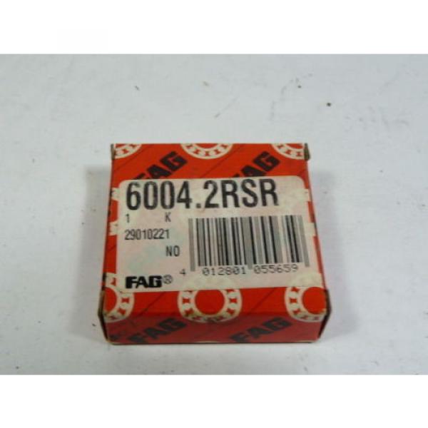 Fag 6004-2RSR Ball Bearing Single Row Deep Groove ! NEW ! #5 image