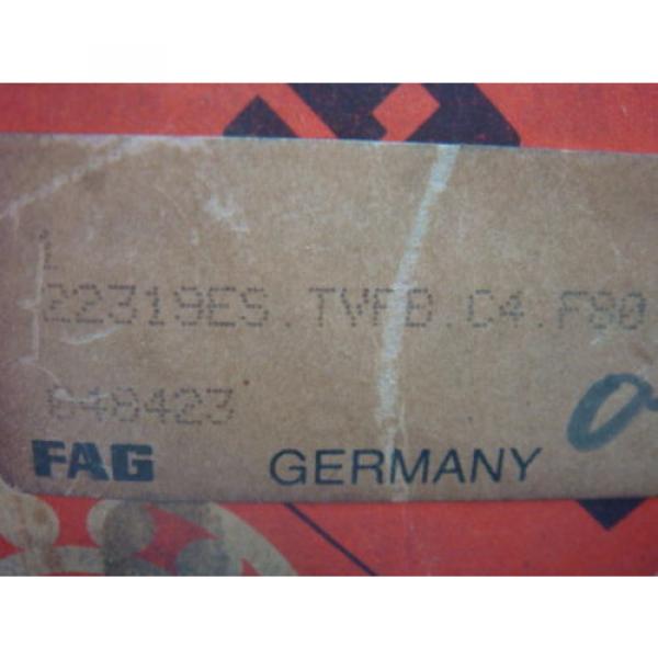 NEW, FAG, 22319ESTVFBC4F80, BEARING, UNOPENED FACTORY BOX, 22319ES TVFB C4 F80 #2 image