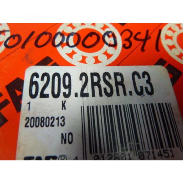 FAG 6209.2RSR.C3 Ball Bearing Deep Groove 45x85x19mm ! NEW ! #5 image