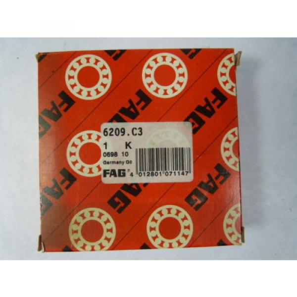 Fag 6209.C3 Ball Bearing 45x85x19mm ! NEW ! #5 image