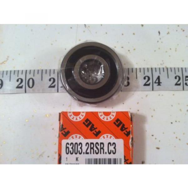 FAG SCHAEFFLER 6303.2RSR.C3.L38 RADIAL AND GROOVE BALL BEARING #5 image