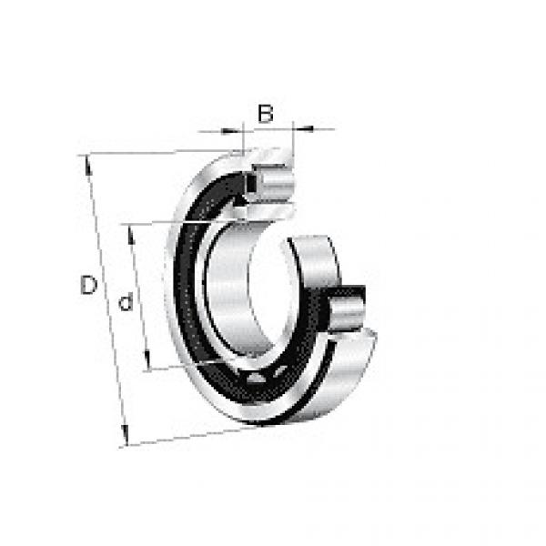 NU216-E-M1-C3 FAG Cylindrical roller bearing #5 image