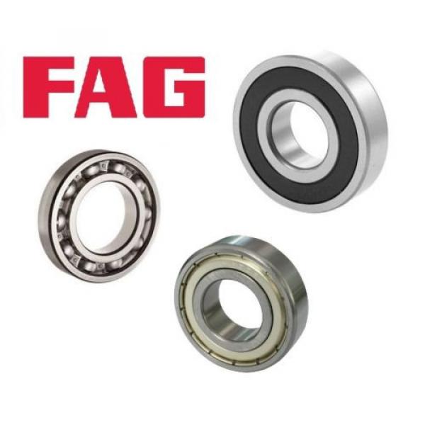 FAG 6000 Series Ball Bearing - Open ZZ 2RS C3 #1 image