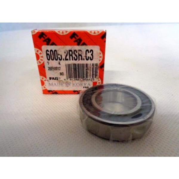 NEW FAG 6005.2RSR.C3 BALL BEARING #4 image