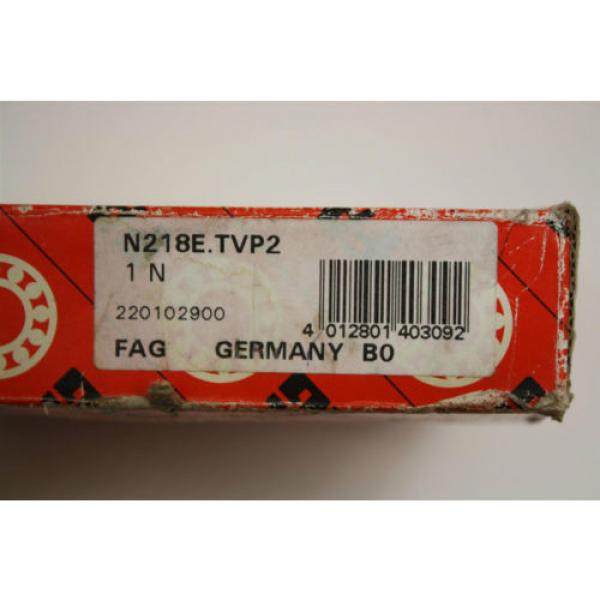 FAG N218E.TVP2 Cylindrical Roller Bearing #5 image