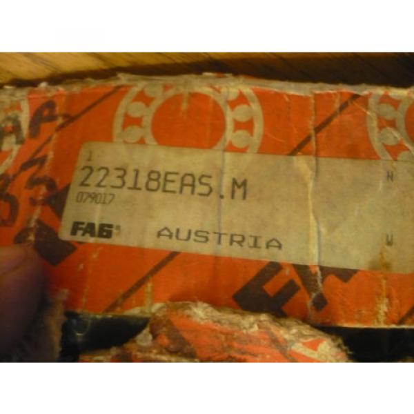 New FAG 22318EAS.M Bearing  UGLY BOX #5 image