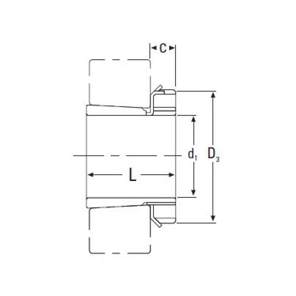 Timken TAPERED ROLLER BEARINGS H3122     #1 image