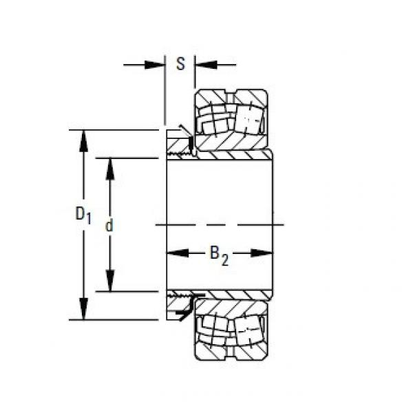 Timken SPHERICAL THRUST BEARINGS SNW-110  x  1  11/16  #2 image