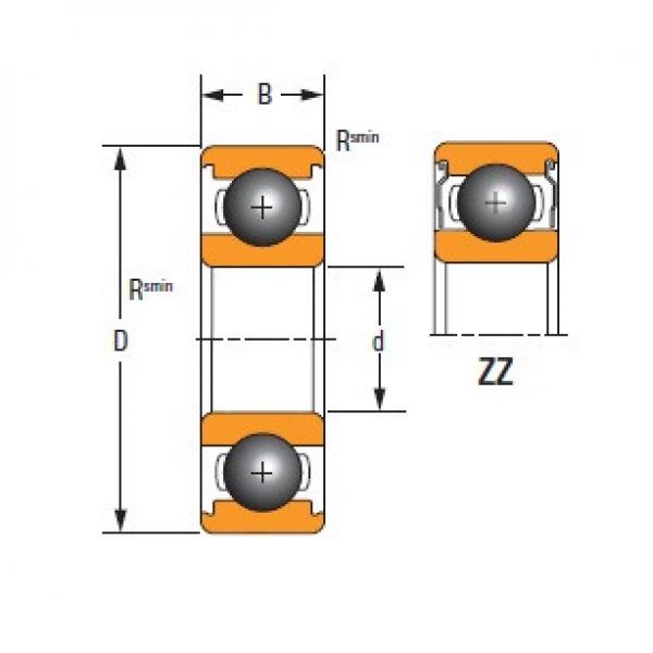 Timken DEEP GROOVE BALL BEARINGS 61801-ZZ     #1 image