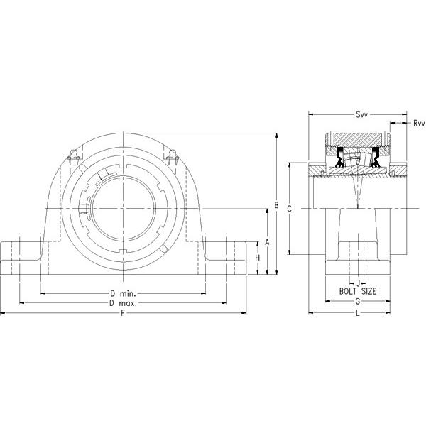 Timken TAPERED ROLLER QVVPN11V050S     #5 image