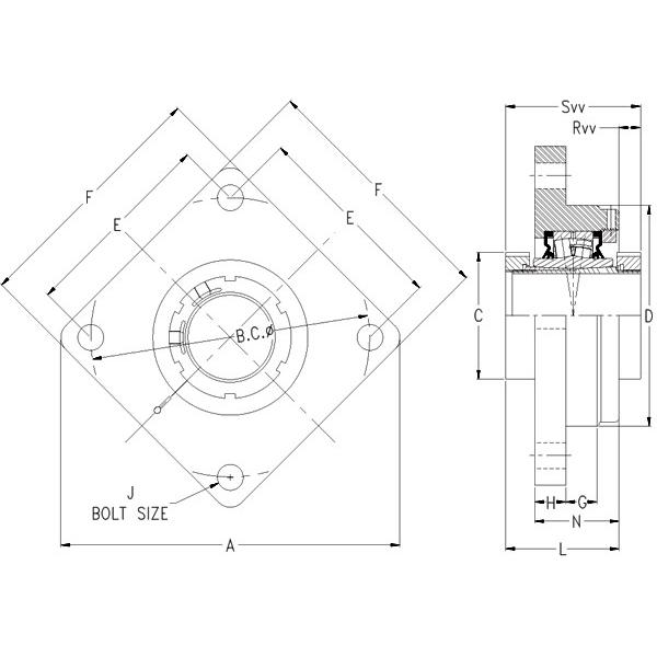 HOUSED UNIT QVVFC17V212S #5 image