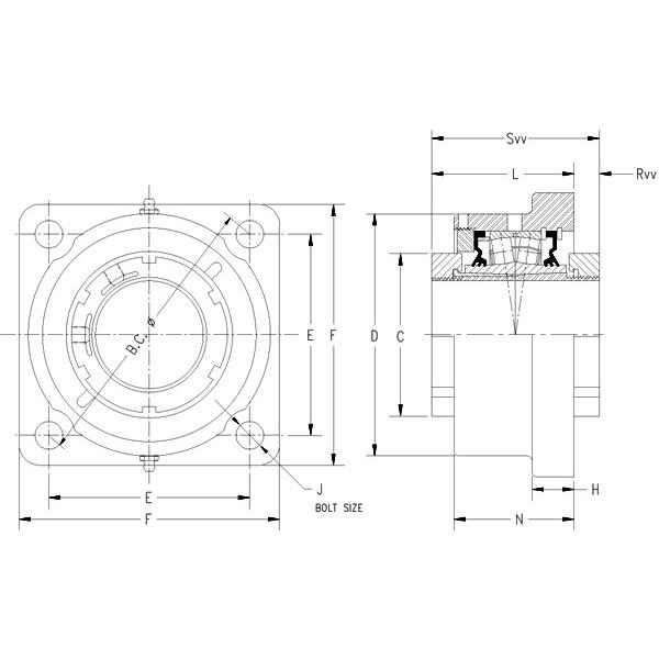 HOUSED UNIT QVVFX14V207S #5 image