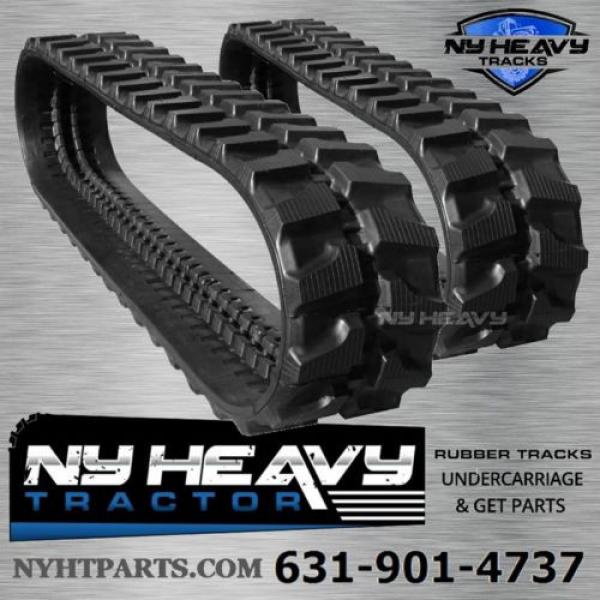 TWO NEEDLE ROLLER BEARING NY  HEAVY  RUBBER  TRACKS  FITS KOMATSU PC27R 300X52.5X80 FREE SHIPPING #2 image