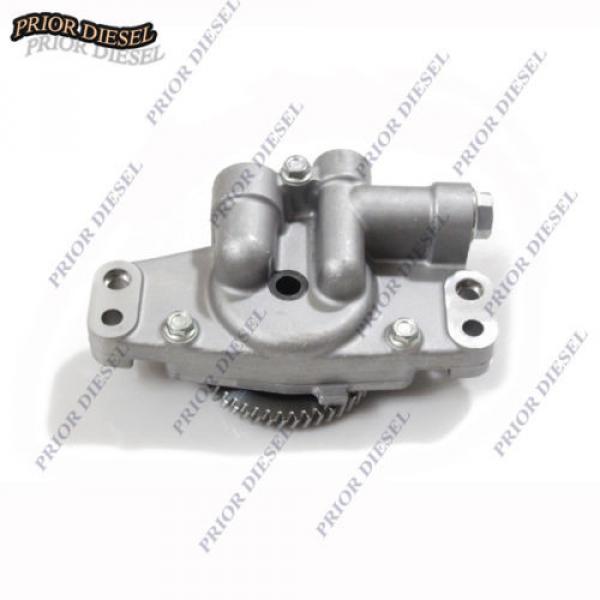 Isuzu 4LE1 4LE2 4LB Oil Pump For JCB Hitachi Case kobelco Excavator 8-97048809-7 #5 image