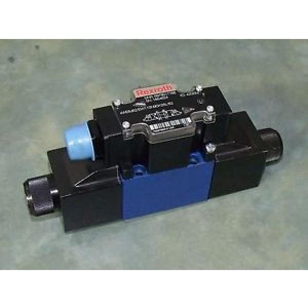 Rexroth 4WE6J62/EW110N9DK25L/62 Hydraulic Valve R978017785 Coil Voltage 120 #1 image