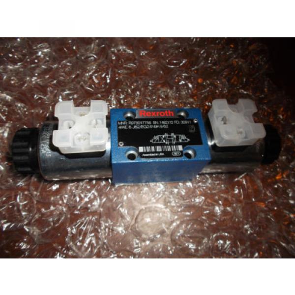 Rexroth Hydraulic Directional Control Valve 4WE6J62/EG24N9K4/62,R978017756 #3 image