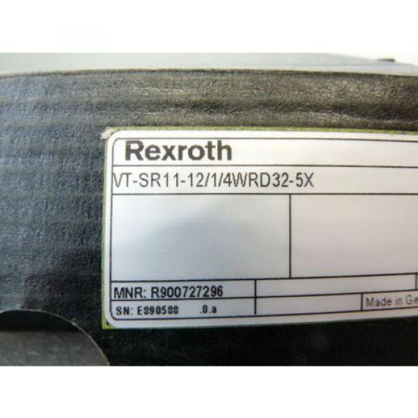 Rexroth VT-SRXX Analog Verstärker VT-SR11-12/11/4WRD32-5X ungebraucht in geöffne #1 image