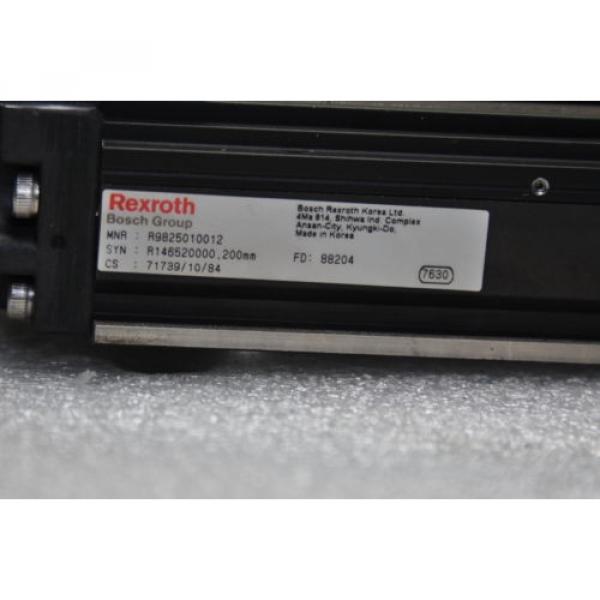 BOSCH REXROTH  R146520000  Linear Actuator 300L Stroke 58mm, Pitch 2.5mm #2 image