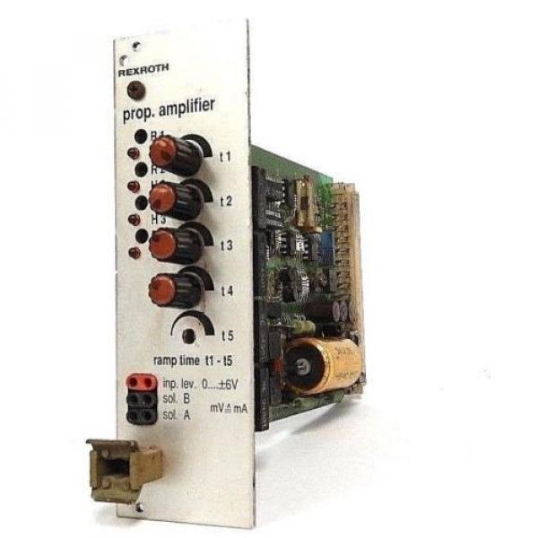 BOSCH REXROTH VT3000S3X PROP. AMPLIFIER CONTROL BOARD W/ ZP1S3X #1 image