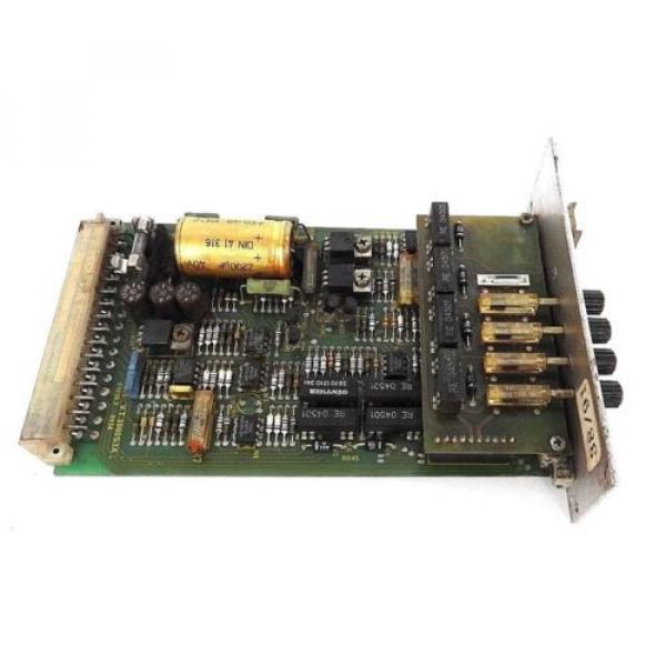 BOSCH REXROTH VT3000S3X PROP. AMPLIFIER CONTROL BOARD W/ ZP1S3X #5 image