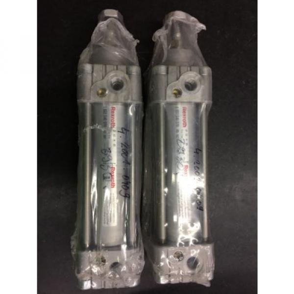 2 New REXROTH 0 822 340 074 Double Acting Air Pneumatic Cylinder #1 image