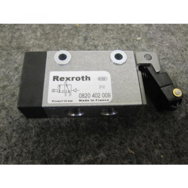 NEW REXROTH MECHANICAL DIRECTIONAL VALVE 3/2 G1/8 ROLLER # 0820402009 #1 image