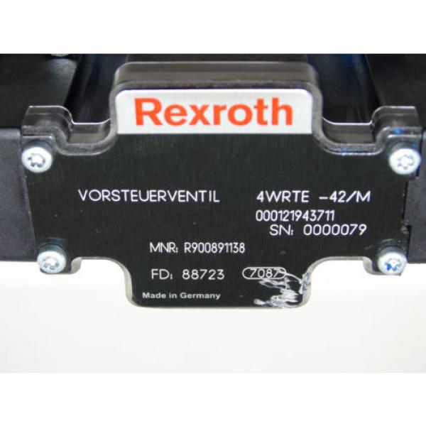 Rexroth 4WRTE-42/M R900891138 Proportaional valve Servo Vorsteuerventil  Invoice #5 image