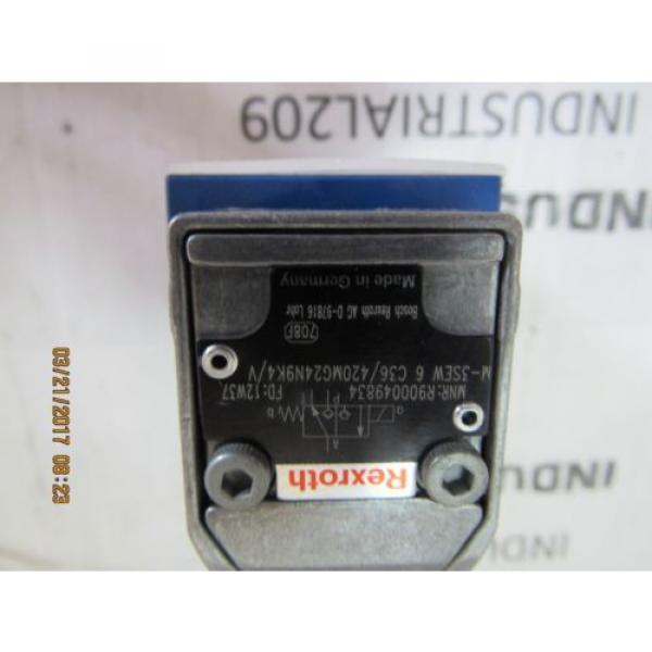 REXROTH R900049834 HYDRAULIC VALVE M-3SEW6C36/420MG24N9K4/V NEW #4 image