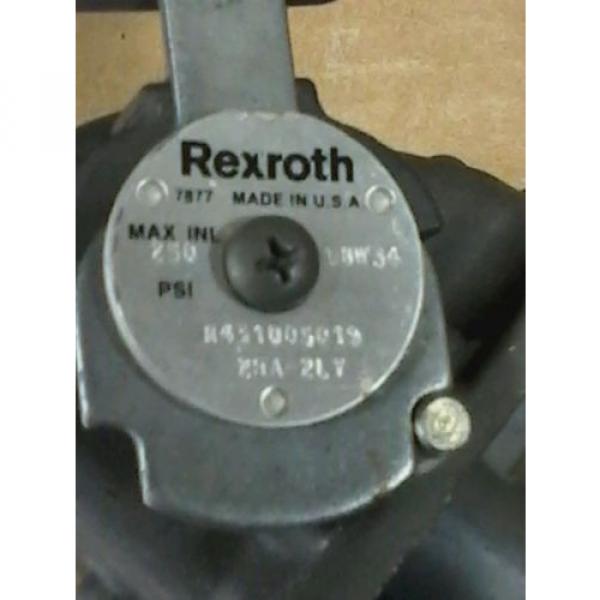 R431005019/08W34 REXROTH PNUEMATICS VALVE PILOTAIR 2HA2LY 2HA2LV PLTR VALVE A #2 image