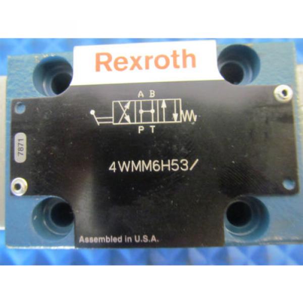 New Rexroth Control Valve 4WMM6H53 Free Shipping #2 image