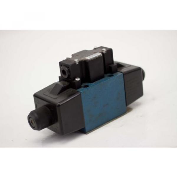 REXROTH DIRECTIONAL PILOT VALVE 4WE10V40/CW110N9DA/V 115/120VAC 60HZ (B42) #1 image