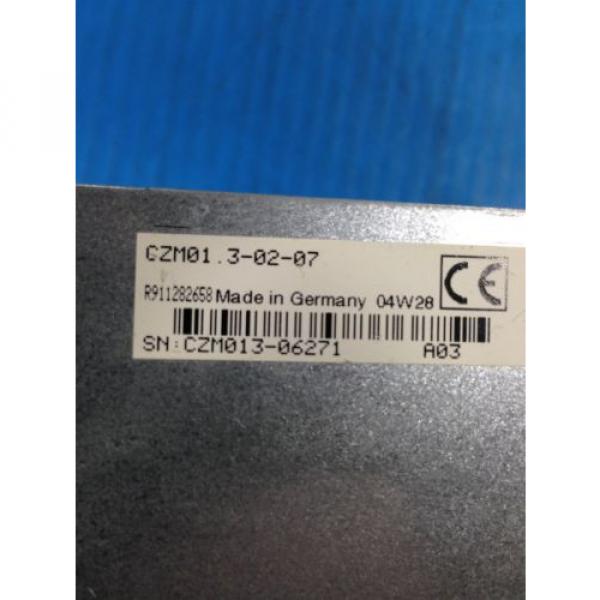 REXROTH INDRAMAT CZM01.3-02-07 SERVO DRIVE USED CHEAP (U4) #4 image